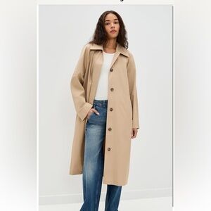Amazon Tan Trench Coat